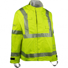 PIP 9100-524GMHDSX-Y-2X, MULTI-HAZARD AR/FR JACKET-X-BACK WITH DOUBLE SLEEVE - 25 CAL/CM2